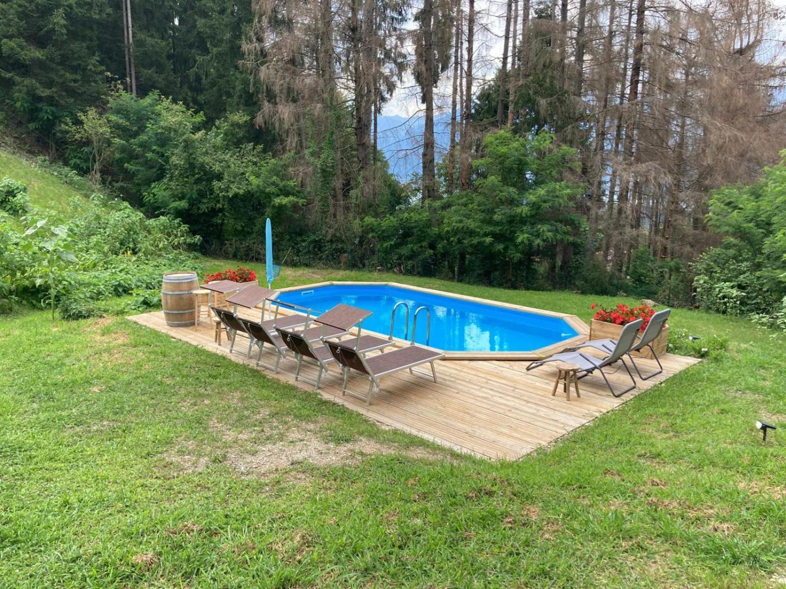 Villa Cozy Nature House à Colico Extérieur photo